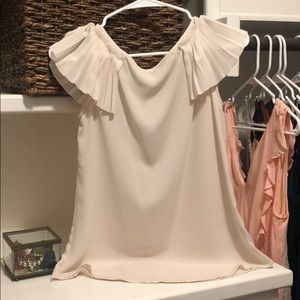 Flutter sleeve blouse - Banana Republic